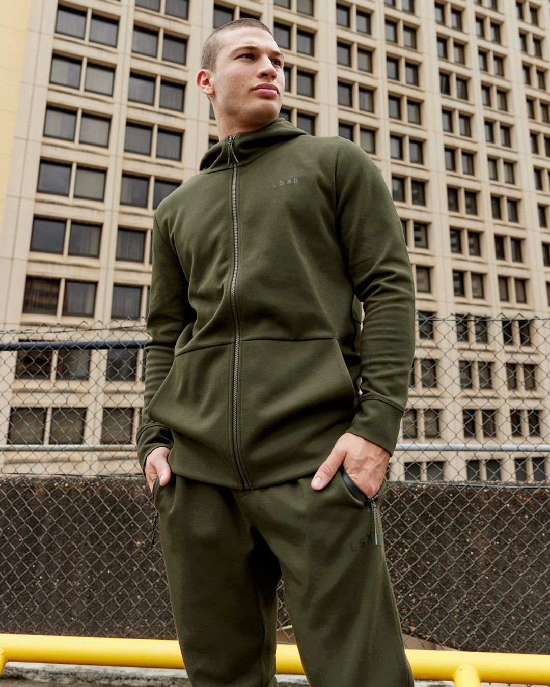 Athlete ForgedFleece Zip Up Hoodie - Forest Night - view 5