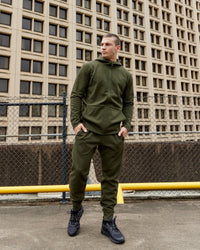 Athlete ForgedFleece Zip Up Hoodie - Forest Night | Thumbnail Index: 7